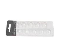 Pongnas 10 Pièces Amplificateur de Son Double Couche Tête de Tympan Fermée Dômes D'aide Sonore pour MiniFit Power avec Silicone Souple Ajustement Confortable Conception Antistatiq (12mm)