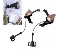 Pongnas 2 Pièces Appareil de Marche Portable Assistance aux Jambes Alimentée Aide à la mobilité Aide à la Marche avec Système de Pendule entraîné par gravité pour un Mouvement de