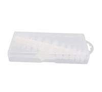 Pongnas 240 Pièces Faux Ongles Couverture Complète, Garniture Facile à Appliquer avec Matériau ABS Respirant pour Bricolage Nail Art à la Maison Salon de Bal de Mariage (Transparente)