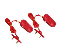 Pongnas 2pcs Tapis de Tapis Roulant Key Universal Running Machine Security Key Clé d'urgence Commutateur D'arrêt d'urgence avec Matériau ABS pour Le Tapis Roulant de la Maison de Gym