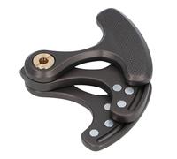 Pongnas 3 Couches Magnétiques Push Card Clicker Fidget Card Anti-Stress pour TDAH Ajouter Soulagement de l'anxiété Jouet à Main en Métal avec Conception Mécanique Rotative Format de Poche (Argent