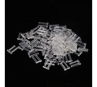 Pongnas Accessoires pour lunettes sans monture 100pcs nouvelle compression en plastique manches outils de fixation de lentilles, 3 types en option(1.5 * 0.8 * 7.0mm)