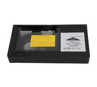 Pongnas Adaptateur convertisseur vidéo numérique VHS C vers numérique motorisé pour caméscopes SVHS alimenté par batterie Lecteur cassette compact compatible avec les appareils DV 8 mm
