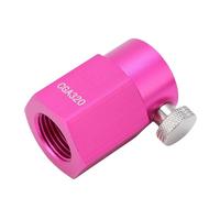 Pongnas Adaptateur de Recharge de CO2 pour Machine à Soda - Kit de Connecteur de Recharge de Cylindre de CO2 Compatible Quick Connect CGA320 avec Serrure et Conception Rotative en Alliage
