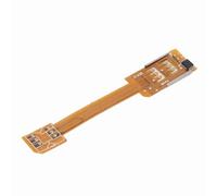 Pongnas Adaptateur d'Extension Double SIM - vers Extension de Carte SIM Standard pour Smartphones et Tablettes avec Câble FPC Plat Souple