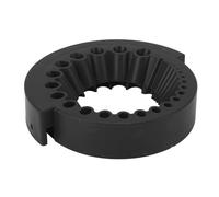 Pongnas Ajusteur du Binaire de Perceuse Power Bit Bid Grinder Assemblage de Bits de Forage électrique pour Bits de 2 à 13 Mm Compatibles avec des Bits de Torsion en Carbure en Acier à (BLACK)