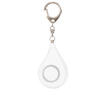 Pongnas Alarme de sécurité Personnelle Multifonctionnelle avec Lumière LED, Dispositif de Protection d'urgence à Décibels élevés pour Femmes, Personnes âgées, Sourdes et Muettes, en (White)