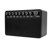 Pongnas Ampli de Guitare Bluetooth sans Fil, Mini Amplificateur Portable avec Batterie Rechargeable USB C, Entrée AUX, Prise Casque pour Répétitions Silencieuses