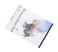 Pongnas Artiste Sketch Watercolor Paper Notepad Drawing Diary Creative Notebook Applicable pour L'étude de Conception D'art A4 Taille (A4)