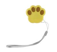 Pongnas Balle Roulante pour Animaux de Compagnie avec LED Colorées, 2 Modes et Preuve IP54, Jouet Interactif en Silicone ABS pour Grands Chiens, Chats, Roulement et Chocs, Batterie (C-2)