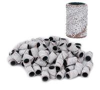 Pongnas Bandes de Ponçage des Ongles, Anneaux de Ponçage de Manucure Professionnels, Outils de Salon de Manucure, Blanc pour Salon de beauté (HQ-07 Blanc 80#)