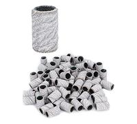 Pongnas Bandes de Ponçage des Ongles, Anneaux de Ponçage de Manucure Professionnels, Outils de Salon de Manucure, Blanc pour Salon de beauté (HQ-09 Blanc 180#)