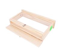 Pongnas Boîte d'observation d'élevage 'Abeilles Double Face en Acrylique et en Bois avec Ventilation - Outil de Non Intrusif pour Apiculteurs, éducateurs et Chercheurs - 55 X 31,5 X 12,2 Cm