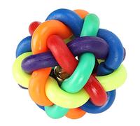 Pongnas Boule de Squeakée de Chien, Boule de Chien Interactive Toys de en Caoutchouc Jouet Jouet coloré de désassemblé pour Les Enfants et Petits Animaux de Compagnie Moyens Moyens