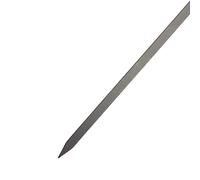 Pongnas Brochettes de Barbecue Plates Ti, Bâtonnets de Kabob Légers pour Griller avec Bords Lisses pour Shish Kabob Poulet Bœuf Légumes 10 Pièces (32CM)