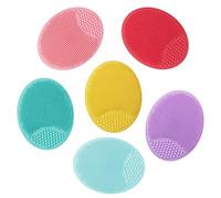 Pongnas Brosse Faciale 1 Pièces, Tampon Nettoyant en Silicone avec Ventouse Douce, pour un Nettoyage Doux de la Peau et des Pores dans la Salle de Bain ou la Douche