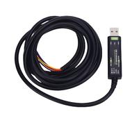 Pongnas Câble Adaptateur USB vers RS232 RS485 avec Puce FT232RNL, Double