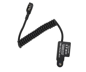 Pongnas Câble Séparateur de Robinet D à 3 Ports, Répartiteur de Puissance de Robinet D, Hub de Robinet D à 3 Voies avec Affichage de Tension, écran Numérique LED pour Batterie de Caméra