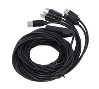 Pongnas Câble USB C vers USB C de Charge Rapide, 6 en 1, pour Smartphone