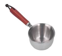 Pongnas Chauffe-café au Lait - Pot de en Acier Inoxydable 304 avec Double Bec Verseur pour un Chauffage et une Fonte Faciles (120ML)