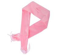 Pongnas Chouchou bou haleur, Chaleur, Vagues Douces, Bande de Bigoudi pour Cheveux Longs, Tissu Polyester Ultra Doux et Léger 28,35 X 3,74 Pouces (PINK)