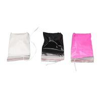 Pongnas Cordon de Mesure pour Microblading, 3 Pièces, 32,8 Pieds, pour Cartographie des Sourcils, Noir, Blanc, Rose, pour un Design Parfait des Sourcils