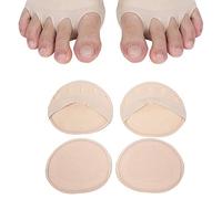 Pongnas Coussinet à L'avant-pied, Design épais, Réduit la Pression et Soulage la Douleur, Tissu élastique Doux pour Plus de Confort, avec Matériau Respirant, pour Talons Hauts (couleur de peau)