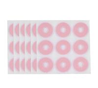Pongnas Coussinets de Maïs, Coussin de Callosités en Mousse de Latex avec une Forte Absorption des Chocs et une Bonne perméabilité à L'air, pour une Protection et un Confort Anti-usure (rond rose S)