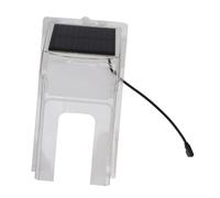 Pongnas Couvercle de Porte Solaire Couvre-sonnette étanche à Porte de Porte de Pluie Pilochon avec Matériau ABS pour une Utilisation Extérieure S'adapte à des Sonnettes jusqu'à 3,15