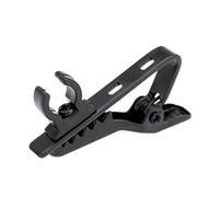 Pongnas Cravate de Microphone Pro, Micro Lavalier en Métal avec Utilisation Facile pour Micro à Revers, Léger et Durable