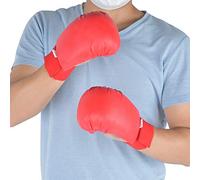 Pongnas de Boxe Bleus avec Protège-Pouce pour l'entraînement de karaté et d'arts Martiaux - Main Confortable et Ajustement sécurisé (L)