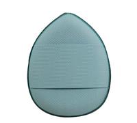 Pongnas Doigt de Maquillage, Design Classique aux Coins Pointus avec Texture Douce et Rebondissante, Ruban élargi pour Fond de Teint Liquide (Mini coussin d'air-bleu)