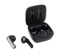 Pongnas Écouteurs de Jeu avec Double Microphone Antibruit ENC, Son Stéréo HiFi à Faible Latence de 65 Ms, Pilotes de 13 Mm, éclairage RVB, Contrôle Tactile, étui de Chargement 24 Heures