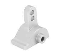 Pongnas Élévateur de Liaison d'essieu Arrière RC pour SCX10 III AR45P LCG - Kit de Mise à Niveau de Montage Arrière en Alliage Métallique - Usiné CNC / 10 RC Ajusteur de Hauteur de Liaison (Silver)