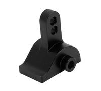 Pongnas Élévateur de Liaison d'essieu Arrière RC pour SCX10 III AR45P LCG - Kit de Mise à Niveau de Montage Arrière en Alliage Métallique - Usiné CNC / 10 RC Ajusteur de Hauteur de Liaison (Black)