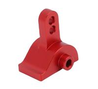 Pongnas Élévateur de Liaison d'essieu Arrière RC pour SCX10 III AR45P LCG - Kit de Mise à Niveau de Montage Arrière en Alliage Métallique - Usiné CNC / 10 RC Ajusteur de Hauteur de Liaison (Rouge)