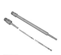 Pongnas Ensemble de Forets à Noyau, Pointe en Carbure de Tungstène SDS Plus, Fraises à Maçonnerie avec Forets de 35 Mm, 40 Mm, 50, 65, 80, 110 et Tige D'extension, pour