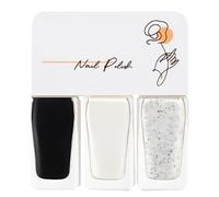 Pongnas Ensemble de Vernis à Ongles à Base D'eau, Couleur Vive et Délicate, Facile à Décoller, Séchage Rapide, Pas Besoin de Lampe Sèche-ongles, Dure 3 à 5 Jours, avec des Ingrédients (T15)