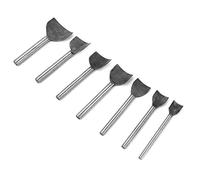 Pongnas Ensemble d'outils de Perforation pour l'artisanat du Cuir, 7 Pièces, pour Perforer le Cuir, les Ceintures, les Sacs et Plus Encore, Tailles 15-45mm Incluses (Ensemble de 7 pièces 15-45 mm)