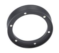 Pongnas Entonnoir Doseur de café en Alliage d'aluminium avec Accessoire de Cafetière Design pour un Dosage Précis du Marc de café (58MM)