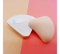 Pongnas Éponge de Maquillage, éponge Synthétique Douce, Utilisation Sèche et Humide pour Poudre Libre, Correcteur BB Crème, avec Libération de Poudre Unique pour une Peau Aérée et (Triangle en vrac)