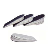 Pongnas Haulten Seme Intérieure, Inserts de Chaussures Coussins de Levage avec un Tissu en Coton en Mousse à Mémoire de Mousse pour Ajustement Confortable dans Toutes les (2 cm)