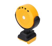 Pongnas Haut-Parleur sans Fil Compatible avec Les Batteries - Haut-Parleur de Chantier Portable avec 2 Ports de Charge pour Une Utilisation en Extérieur et à la Maison