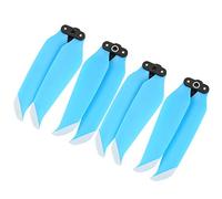 Pongnas Hélices de Remplacement 4 Pièces pour 2 Drones-dégagement Rapide, Conception Pliable et Colorée (Blue)