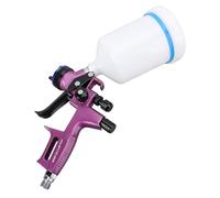 Pongnas HVLP Pulvérisateur de Pulvérisation de Peinture Professionnelle avec Une Buse de 1,3 Mm 600 ML Tasse pour Les Murs de Meubles de Voiture Portes Armoires Projets d'art Clôture