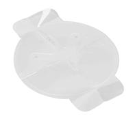 Pongnas Joint de Poitrine ventilé en Gaze Adhésif D'urgence pour Camping en Plein Air, Hôpital, Traitement Immédiat pour les Blessures Ouvertes, Support Transparent Solide (3 trous)