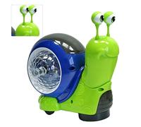 Pongnas Jouet Rampant Interactif avec Lumières Musicales - Divertissement électrique sur Le Ventre pour Bébés et Tout-Petits (Green)