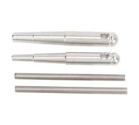 Pongnas Kit de Clés à Tarauder Professionnelles 2 Pièces pour l'entretien des Instruments en Laiton | Ensemble d'outils de Réparation de Trompette Trombone