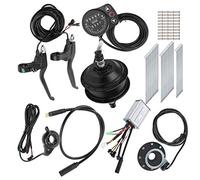 Pongnas Kit de Conversion de Vélo électrique 48V 250W avec Compteur d'affichage KT-900S pour Moteur de Moyeu de Roue 26 Pouces (patinage de la roue arrière)