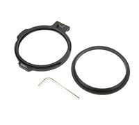 Pongnas Kit de Filtre Photographique, Adaptateur d'Adaptateur de Montage d'objectif avec Alliage en Aluminium Haute Performance pour Zoom Grand Angle (72 mm)